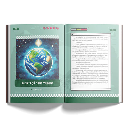 Kit 10 livros - Bíblia para Gamers | A Bíblia para Crianças Jovens Gamers
