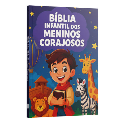 Kit 10 Livros | Bíblia para Meninos Corajosos