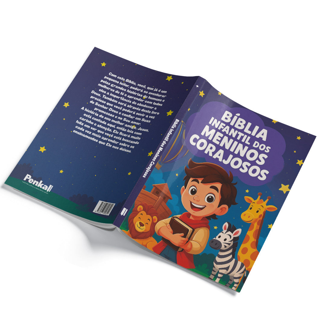 Kit 10 Livros | Bíblia para Meninos Corajosos