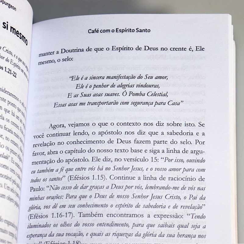 Kit 10 Livros | Café com o Espírito Santo | Charles Spurgeon