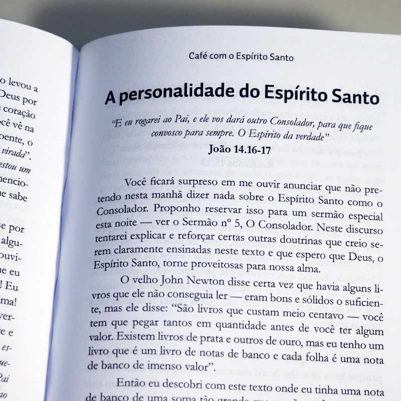 Kit 10 Livros | Café com o Espírito Santo | Charles Spurgeon