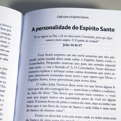 Kit 10 Livros | Café com o Espírito Santo | Charles Spurgeon
