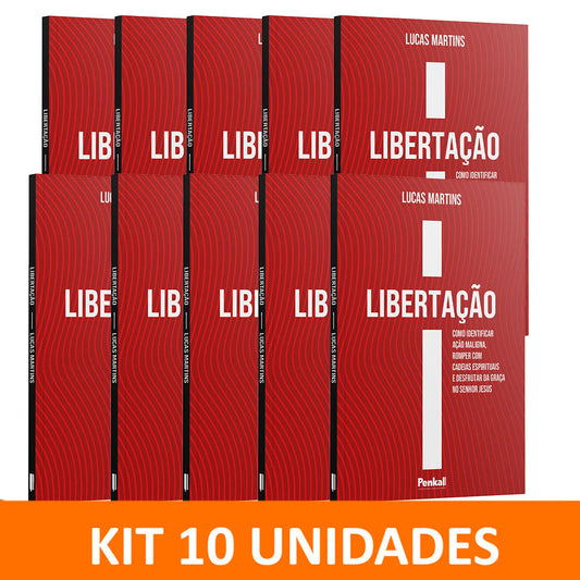 Kit 10 livros - Como Identificar Ação Maligna Romper com Cadeias Espirituais e Desfrutar da Graça no Senhor Jesus