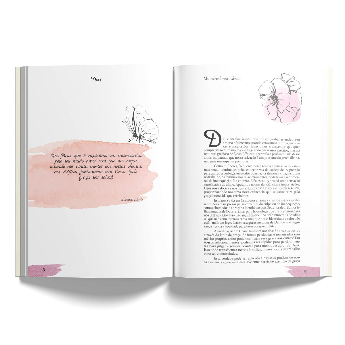 Kit 10 livros - Devocional Mulheres Improváveis | Ana Clara Souza