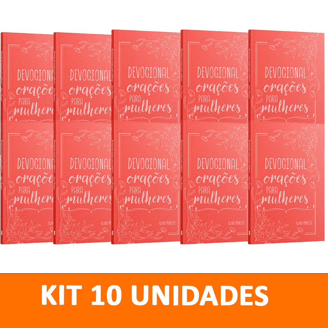 Kit 10 livros - Devocional Orações para Mulheres | Clara Menezes