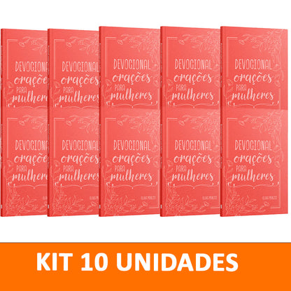 Kit 10 livros - Devocional Orações para Mulheres | Clara Menezes