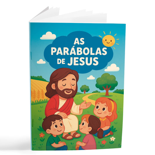Kit 10 Livros | Livreto Infantil - Parábolas de Jesus