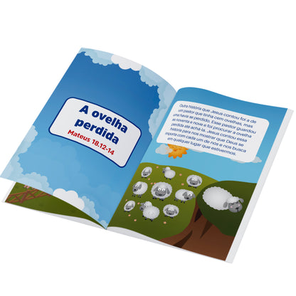 Kit 10 Livros | Livreto Infantil - Parábolas de Jesus
