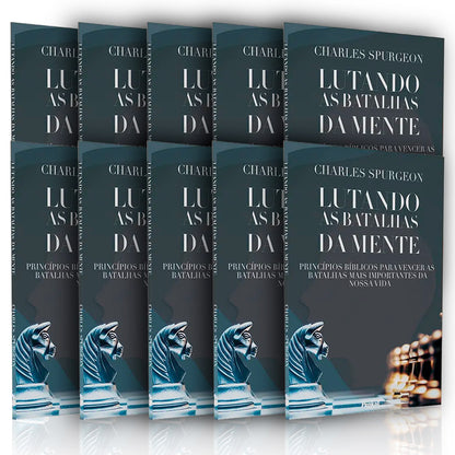 Kit 10 Livros | Lutando As Batalhas Da Mente | Charles Spurgeon