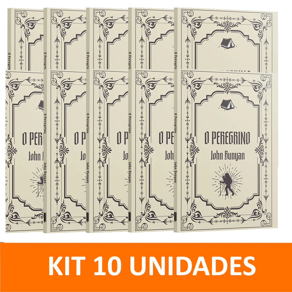 Kit 10 livros - O Peregrino | John Buyan