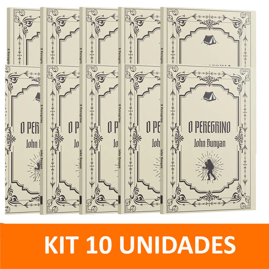 Kit 10 livros - O Peregrino | John Buyan