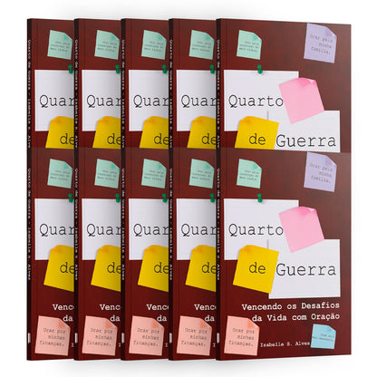 Kit 10 Livros - Quarto de Guerra | Isabelle S. Alves
