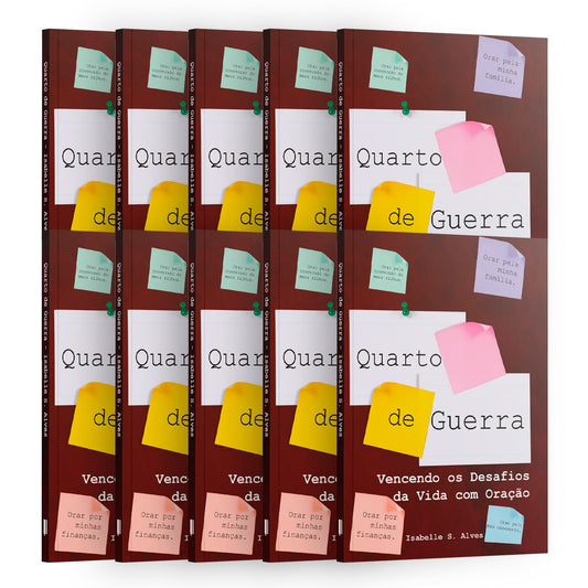 Kit 10 Livros - Quarto de Guerra | Isabelle S. Alves
