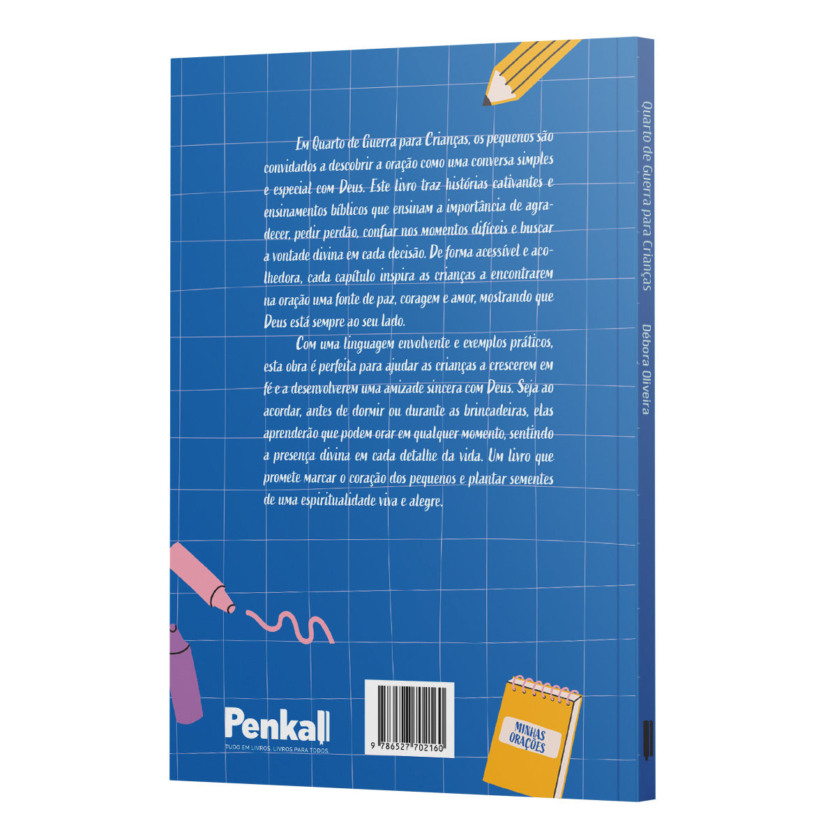 Kit 10 livros - Quarto de Guerra Para Crianças | Pequenos Guerreiros em Oração