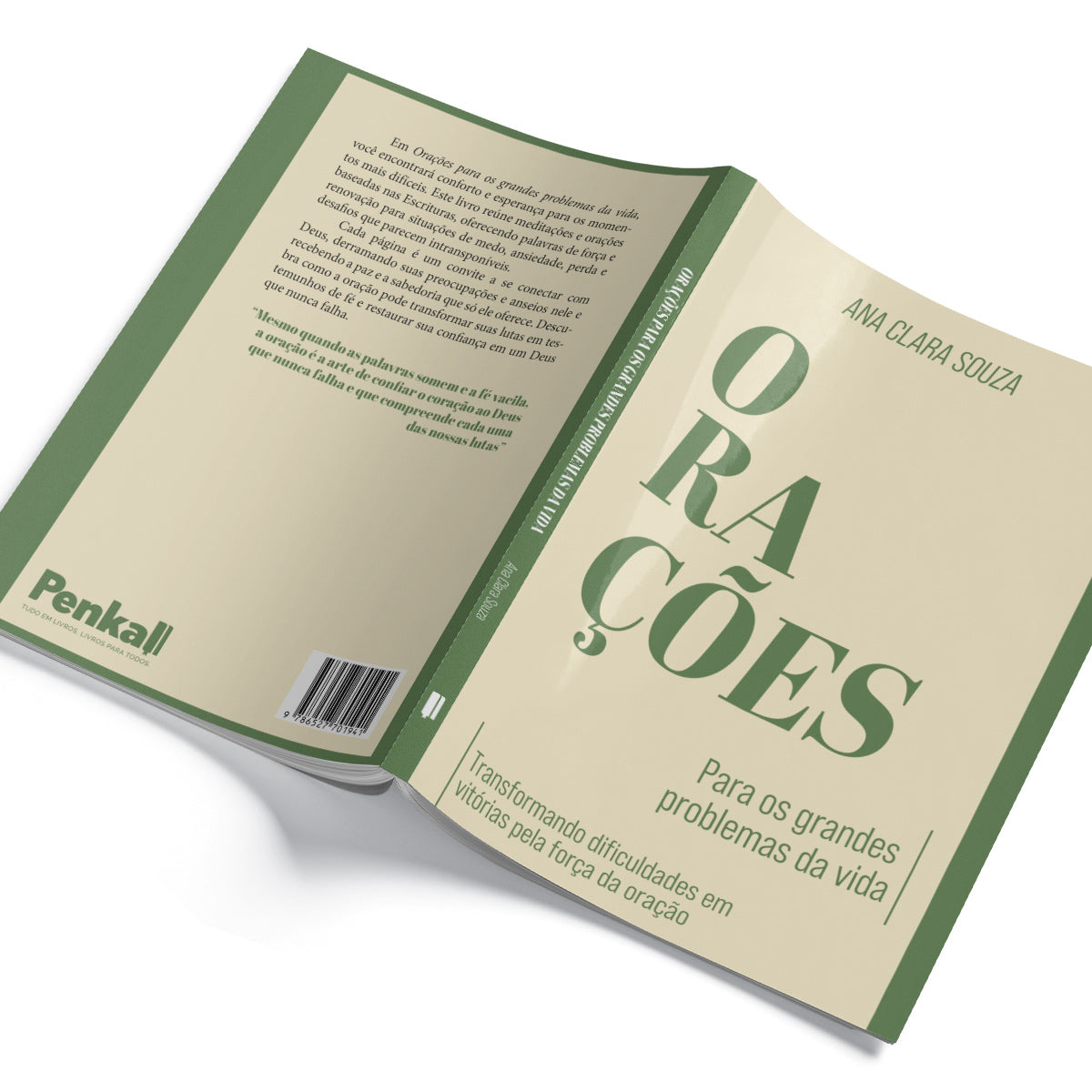 Kit 10 livros - Transformando Dificuldades em Vitórias pela Força da Oração - Ana Clara Souza