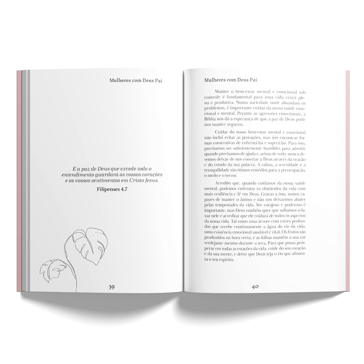KIT 10 Unidades | 40 Dias Mulheres com Deus Pai