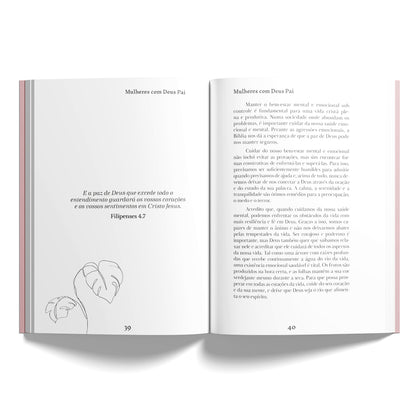 KIT 10 Unidades | 40 Dias Mulheres com Deus Pai