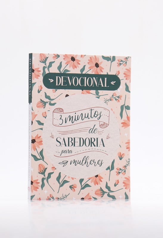KIT 10 Unidades | Devocional 3 Minutos de Sabedoria Para Mulheres | Lettering