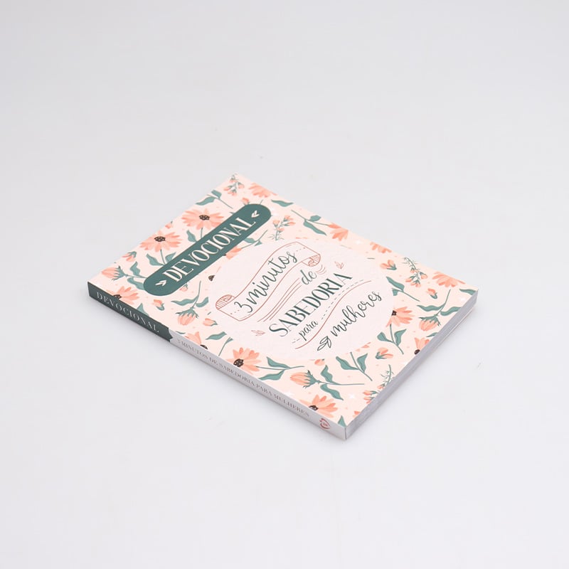 KIT 10 Unidades | Devocional 3 Minutos de Sabedoria Para Mulheres | Lettering