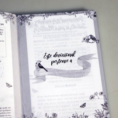 KIT 10 Unidades | Devocional 3 Minutos de Sabedoria Para Mulheres | Lettering