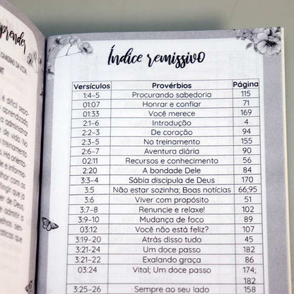 KIT 10 Unidades | Devocional 3 Minutos de Sabedoria Para Mulheres | Papel