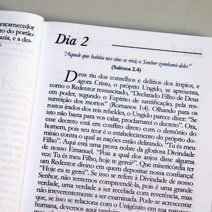 KIT 10 Unidades | Devocional Tesouros de Davi | Tudo Posso | Charles Spurgeon