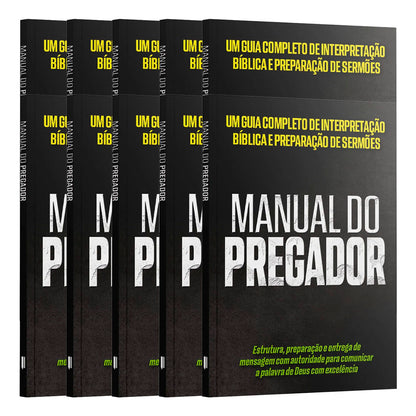 KIT 10 Unidades | Manual do Pregador
