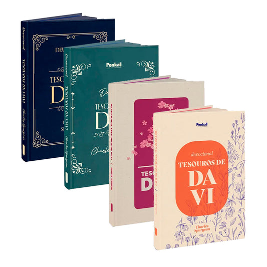 Kit 150 unidades | Devocional Tesouros de Davi