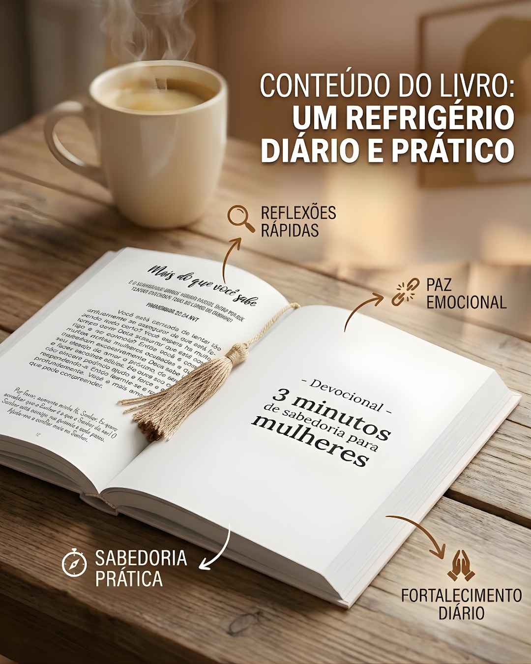 Kit 15 Devocionais Dia das Mães | Momentos de Fé e Renovação
