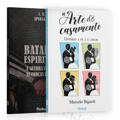 Kit 2 Livros - A Arte do Casamento: Segredos Espirituais para uma Vida Conjugal Plena