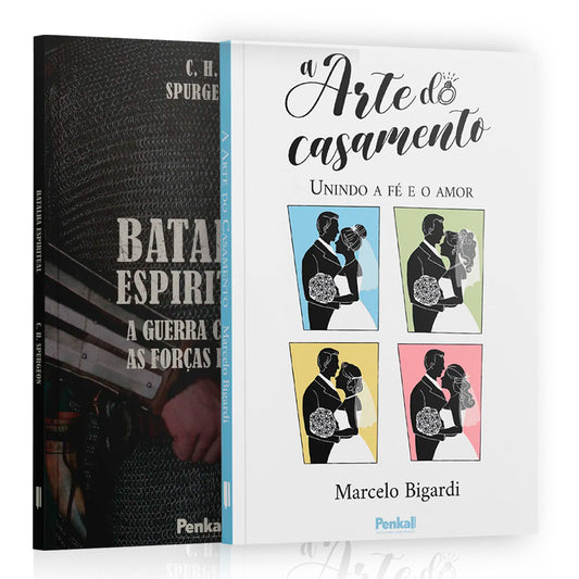 Kit 2 Livros - A Arte do Casamento: Segredos Espirituais para uma Vida Conjugal Plena
