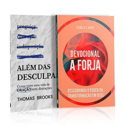 Kit 2 Livros - A Forja da Transformação: Renovando a Mente e o Espírito em Cristo