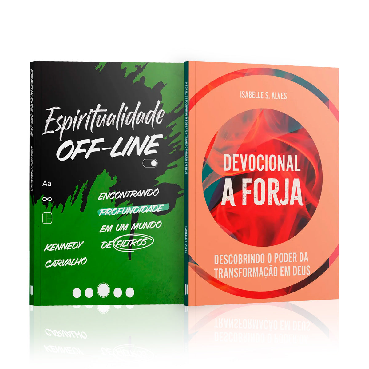 Kit 2 Livros - Conexão Espiritual Com Deus - Espiritualidade Off-line + Devocional a Forja | Isabelle S. Alves