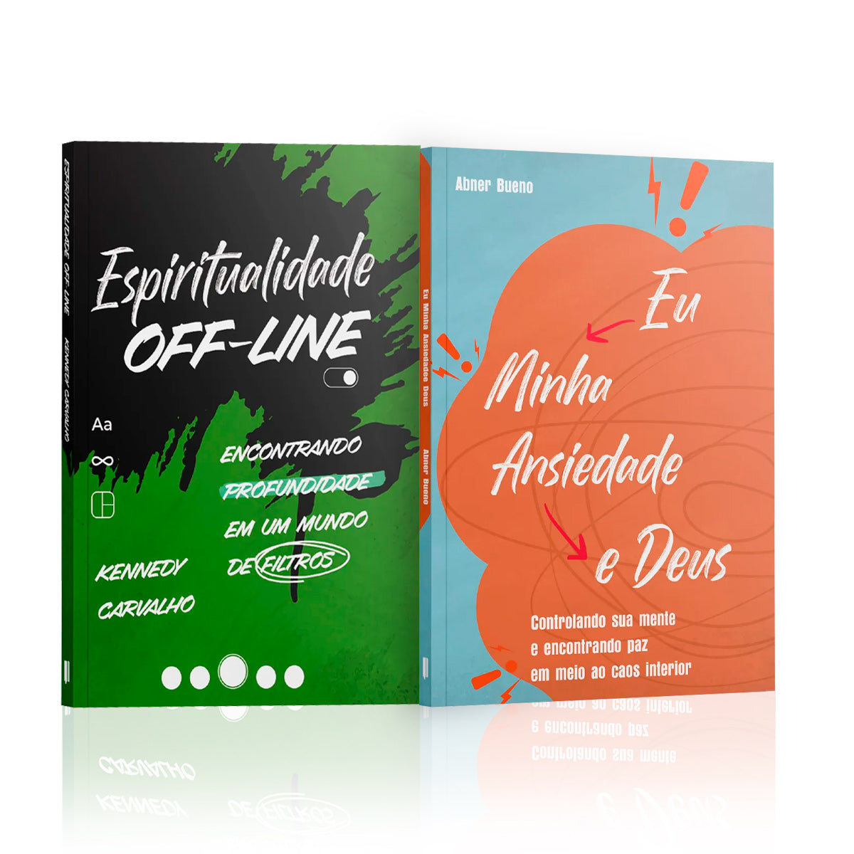 Kit 2 Livros - Conexão Espiritual Com Deus - Espiritualidade Off-line + Eu Minha ansiedade e Deus | Isabelle S. Alves