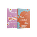 Kit 2 Livros -  Coração em Paz - Eu, Minha Ansiedade e Deus + Devocional de Toda Garota Rosa Claro