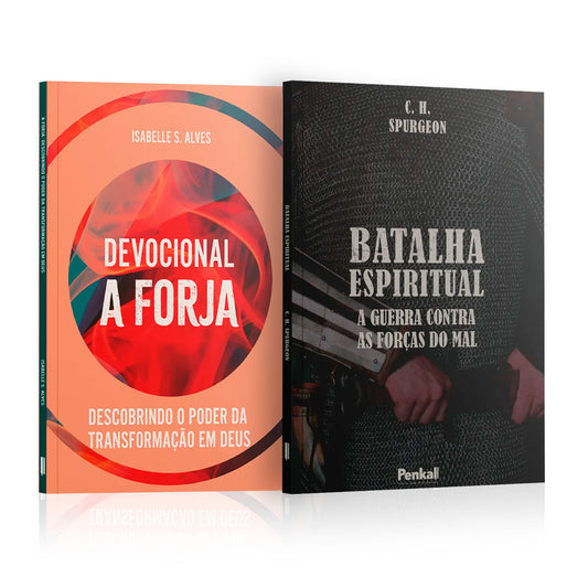 Kit 2 Livros - Corações Forjados em Deus | A Forja + Batalha Espiritual