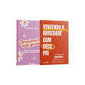 Kit 2 Livros -  Descansando na Graça - Vencendo a Ansiedade com Deus Pai + Devocional de Toda Garota Rosa Claro