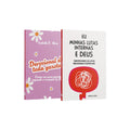 Kit 2 Livros -  Deus é a Minha Força - Eu, Minhas Lutas Internas e Deus + Devocional de Toda Garota Rosa Claro