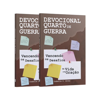 Kit 2 Livros - Devocional Quarto de Guerra