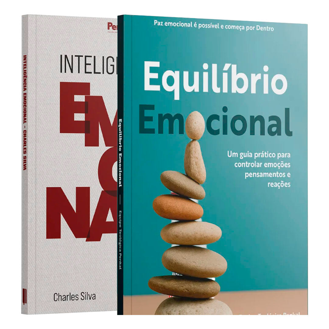 Kit 2 Livros | Equilíbrio Emocional à Luz da Fé