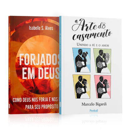 Kit 2 Livros - Forjando Almas | Forjados em Deus + A Arte do Casamento - Marcelo Bigardi