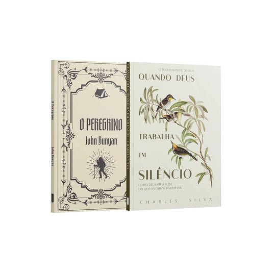 Kit 2 Livros - Fortalecendo a Fé |  O Peregrino + Quando Deus Trabalha em Silêncio