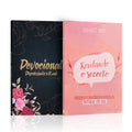 Kit 2 Livros - Intimidade com o Pai | Devocional Descobrindo o Real | Floral + Devocional Revelando o Secreto