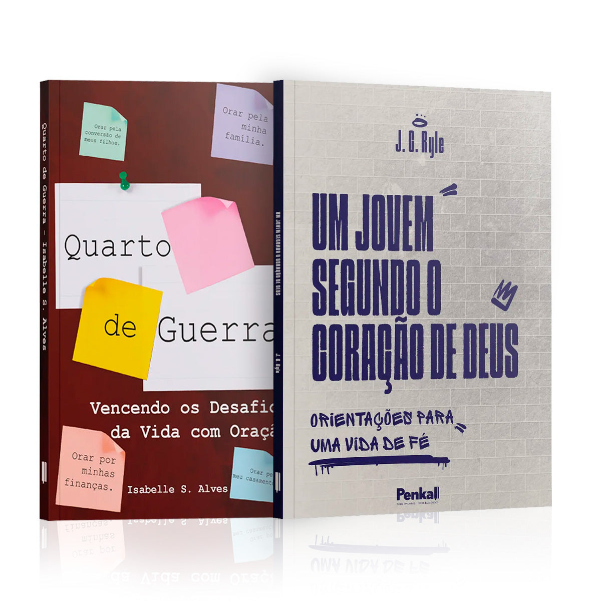Kit 2 Livros - Intimidade Espiritual | Quarto de Guerra + Um Jovem Segundo o Coração de Deus - J.C. Ryle