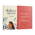 Kit 2 Livros - Mulher em Oração | Devocional Mulheres Improváveis + Devocional Orações para Mulheres