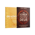 Kit 2 Livros - Oração e Vida - Orações Para Todos os Momentos + Devocional: Um Homem Segundo o Coração de Deus
