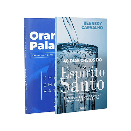 Kit 2 livros | Orando na Presença do Espirito