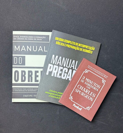 Kit 2 Livros - Pregação e Ministério | Capacitação para Servos de Deus + Devocional