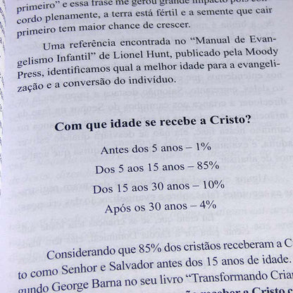 Kit 2 livros: Primeiros Passos na Fé: Evangelizando e Discipulando Crianças