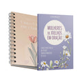 Kit 2 Livros - Promessas para Ela | Diário de Oração - Bege + Mulheres de Joelhos em Oração